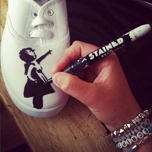 [MÀU LẺ] Bút vẽ vải giặt không phai Sharpie Stained