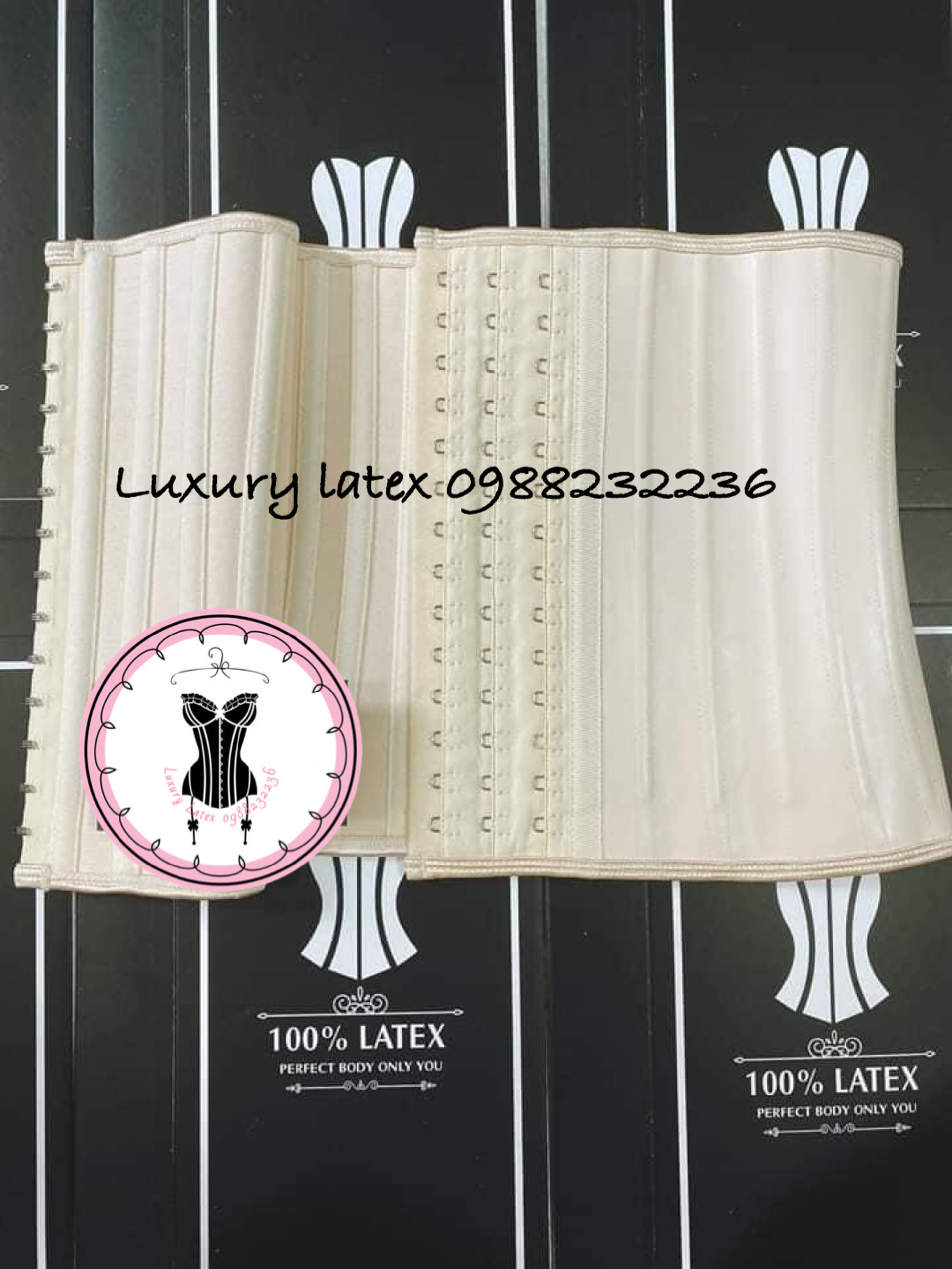 Đai nịt bụng Latex 25 xương 29cm