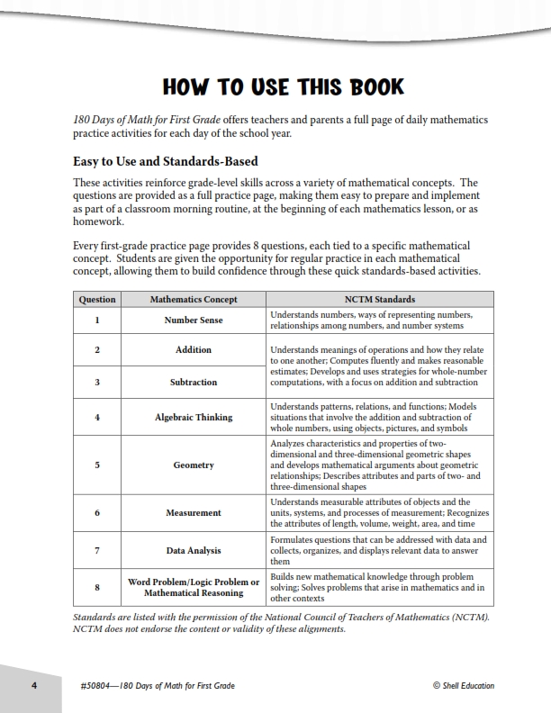 180 Days of Math (Practice, Assess, Diagnose)