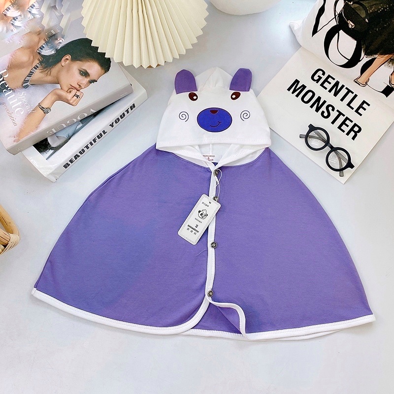 Áo choàng chống nắng cotton cho bé