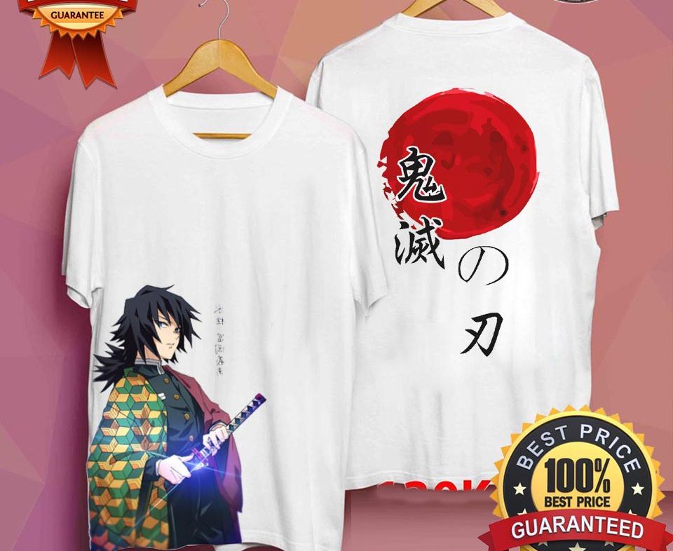 [HCM]Áo thun Tomioka Giyuu Cực Chất | Áo Phông Kimetsu no Yaiba Giyuu