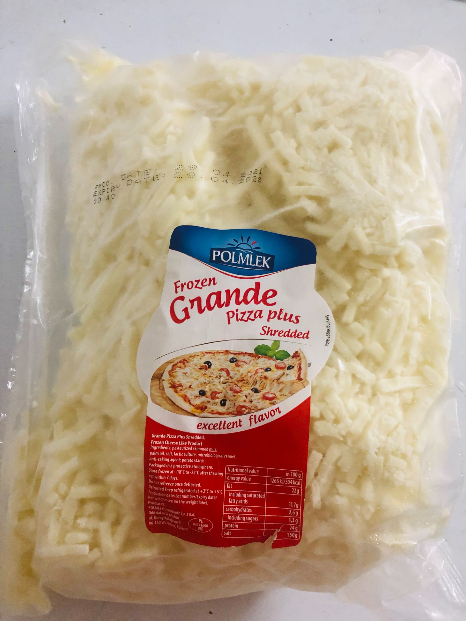 100g phô mai Mozzarella bào sợi