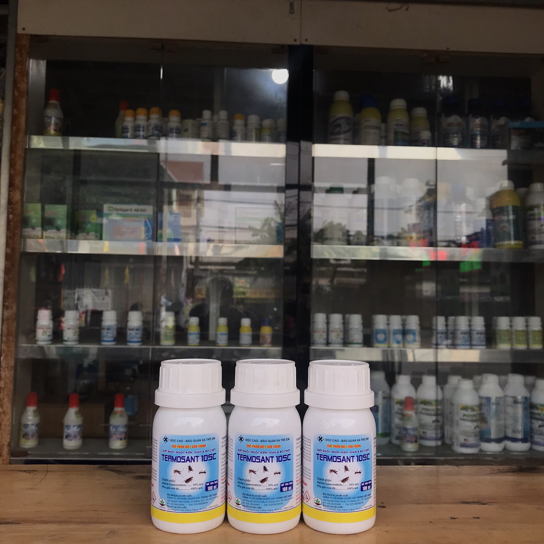 Thuốc diệt muỗi và côn trùng Termosant 10SC - chai 100ml