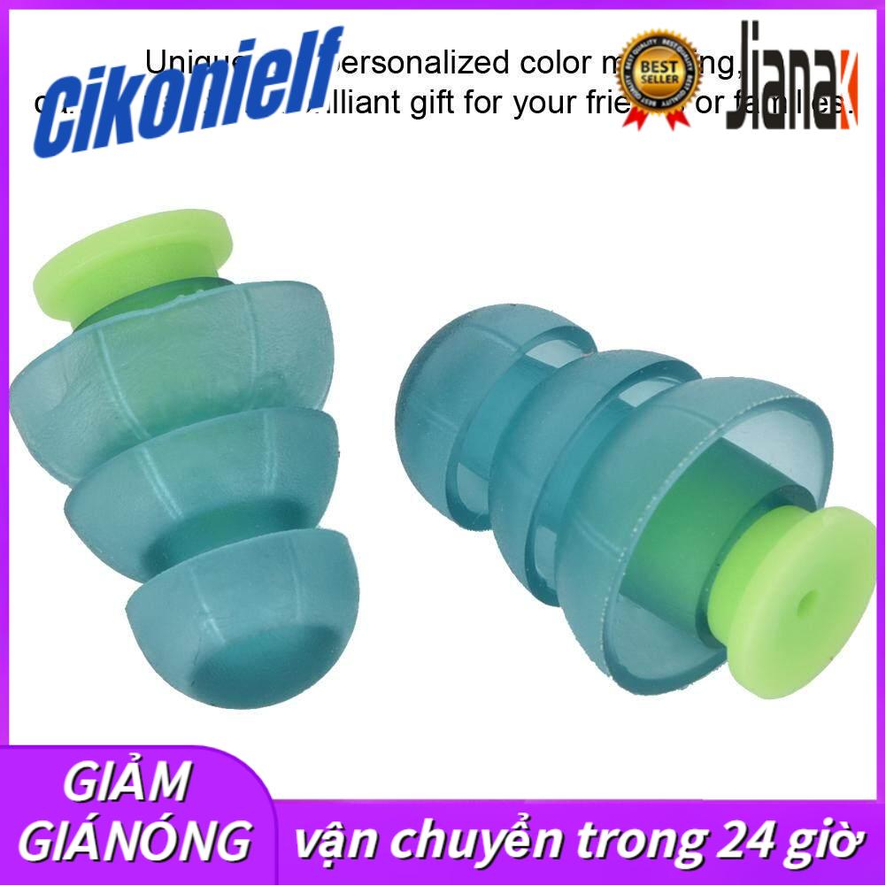 1Pair Silicone Ear Plugs Anti Noise Earplugs Comfortable For Study Sleep Earplug