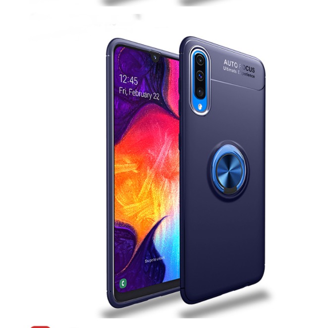 Ốp Lưng Auto Focus SAMSUNG A7 2018 Cao Su Bracket Iring
