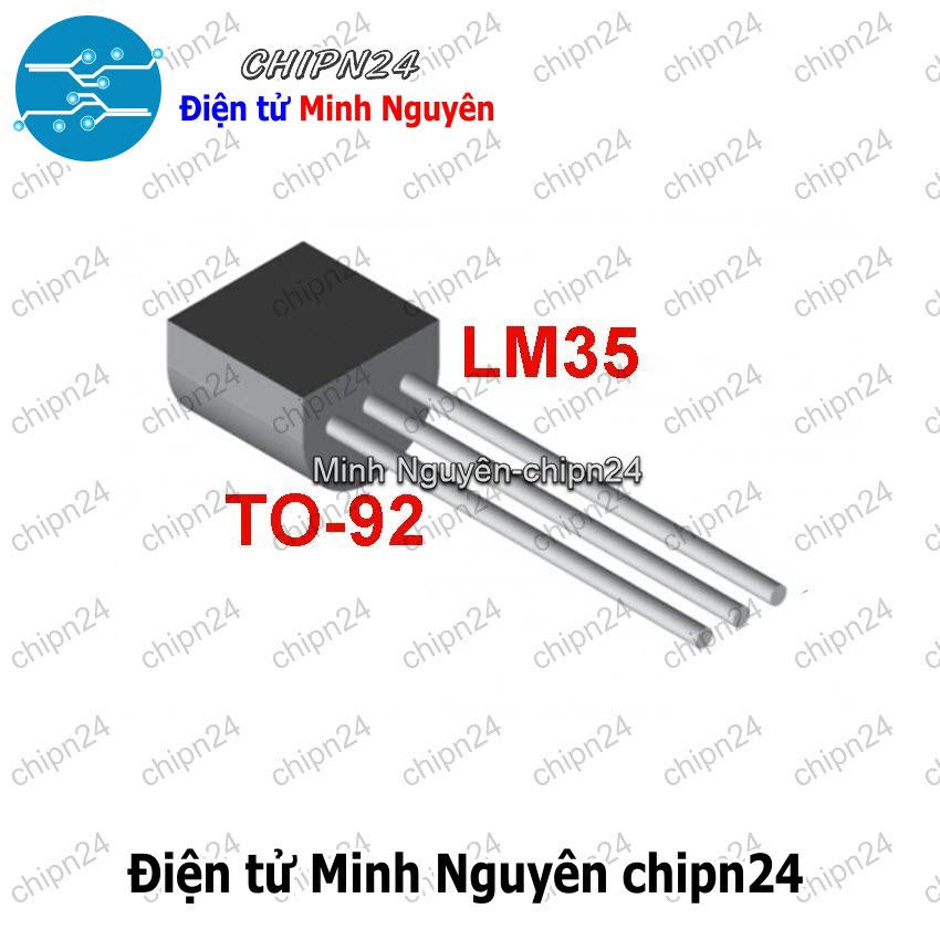 [1 con] (DIP) IC LM35 TO-92 (IC Cảm Biến Nhiệt Độ) (IC Cảm Biến Nhiệt Độ) - HH000125