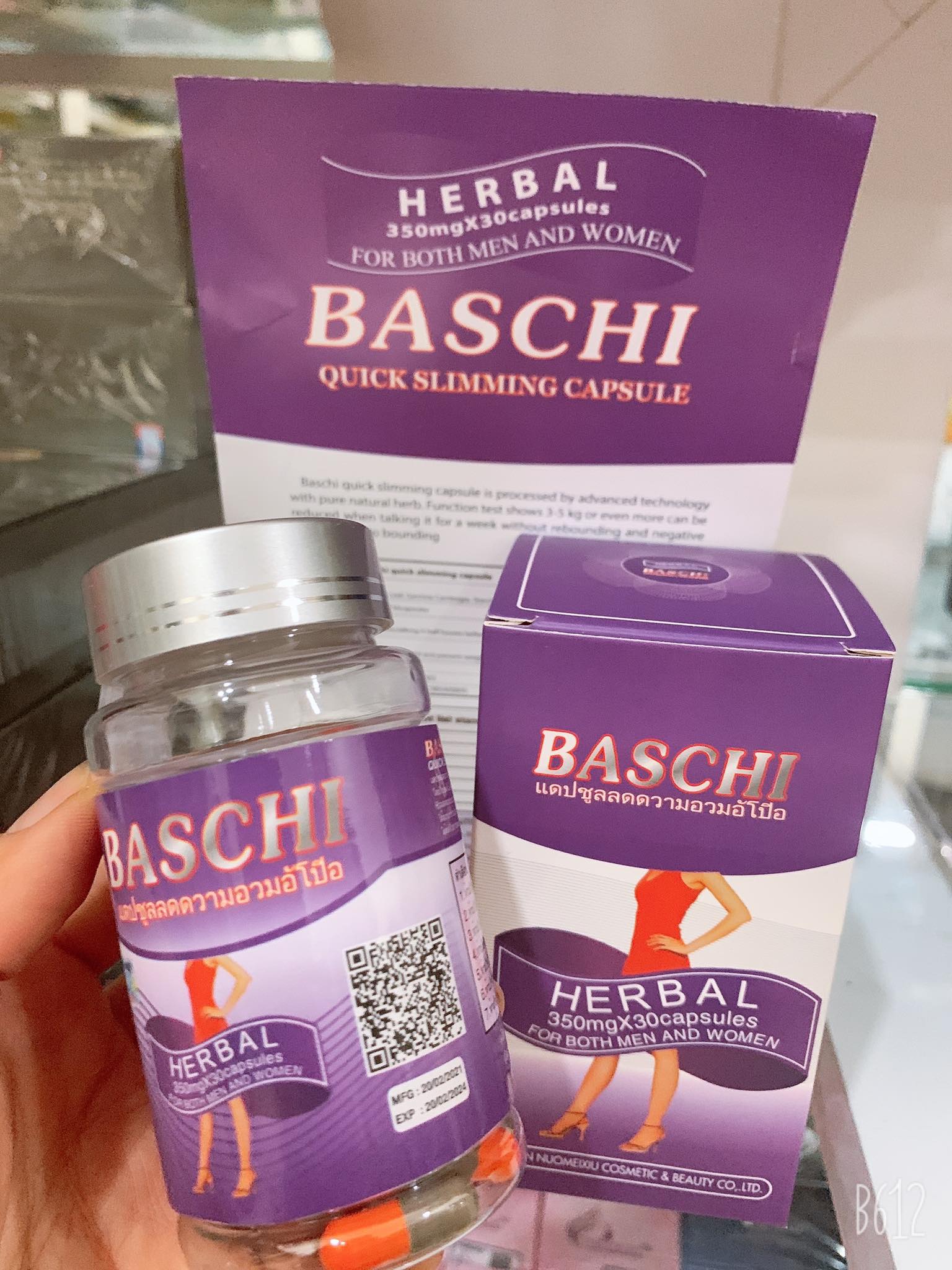 Combo 2 hộp bachi tim giảm cân Thai Lan ( mới)