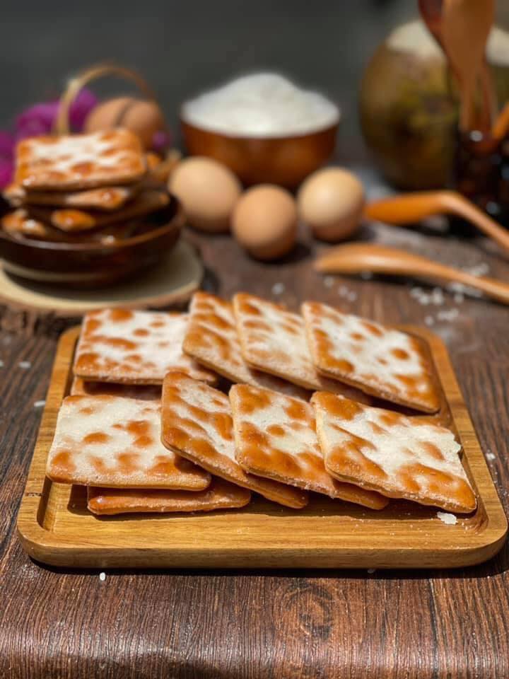 500g bánh lạt đường vuông - gợi nhớ tuổi thơ - đồ ăn vặt ""
