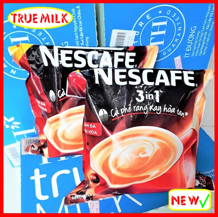 Combo 2 túi Nescafe màu đỏ 46gói x 17g - Ca phe rang xay hoa tan - cafe sữa đá - nescafe do - ca phe sua da - ca phe 3in1 - café 3in1 - ca phe hoa tan - café pha san - nesdo46