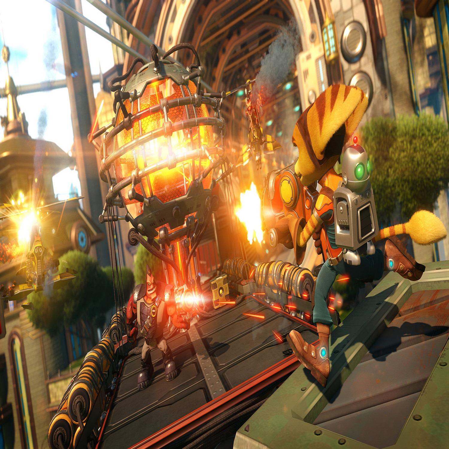 Đĩa Game PS4 - Ratchet & Clank™ [Asia]
