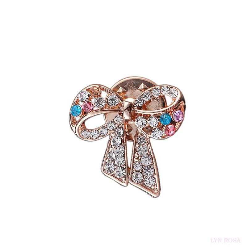 [HCM]Cài Áo Nữ Chiếc Nơ Đính Đá CAOG-27.