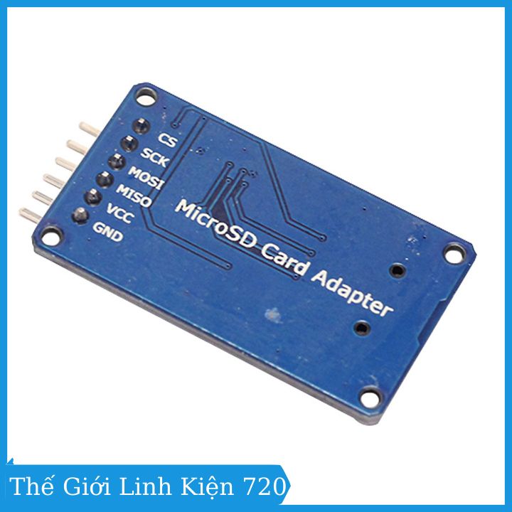 Module Đọc Thẻ Nhớ Micro SD/Micro SDHC SPI