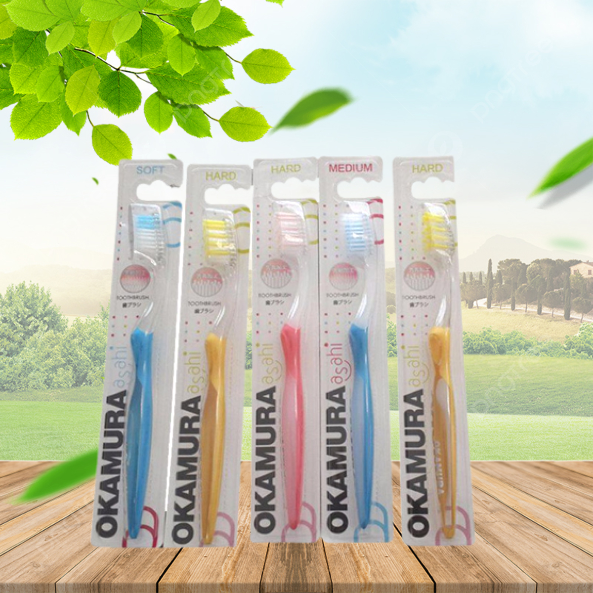 Okamura Bàn Chải Đánh Răng Chất Lượng Nhật Bản – Lông Mềm Soft, Êm Dịu Cho Nướu