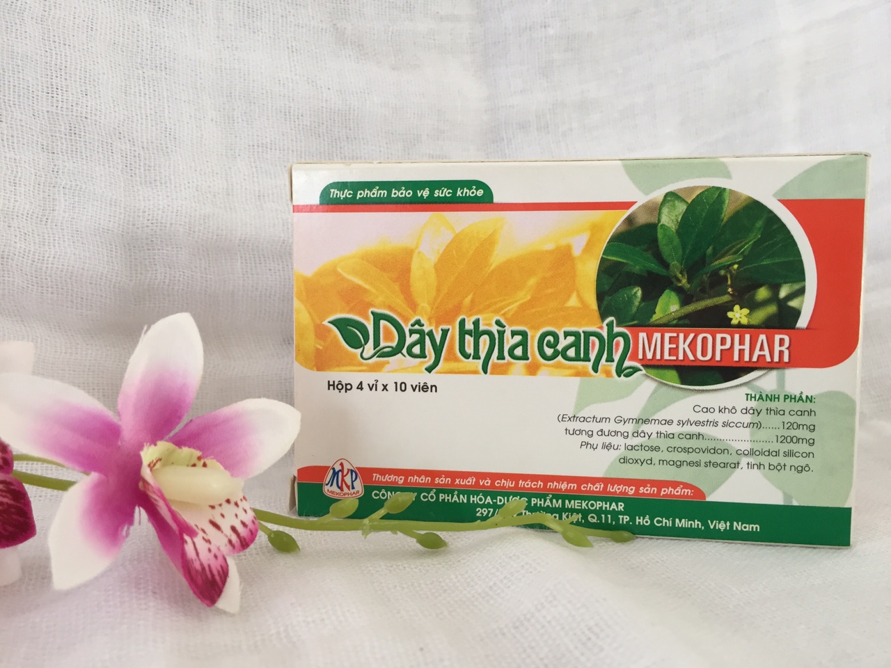 Viên uống tiểu đường Dây Thìa Canh Mekophar - Ngăn ngừa biến chứng tiểu đường - đường máu cao