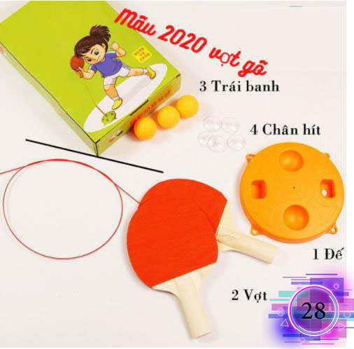 Đồ chơi bóng bàn mini tập phản xạ cho bé