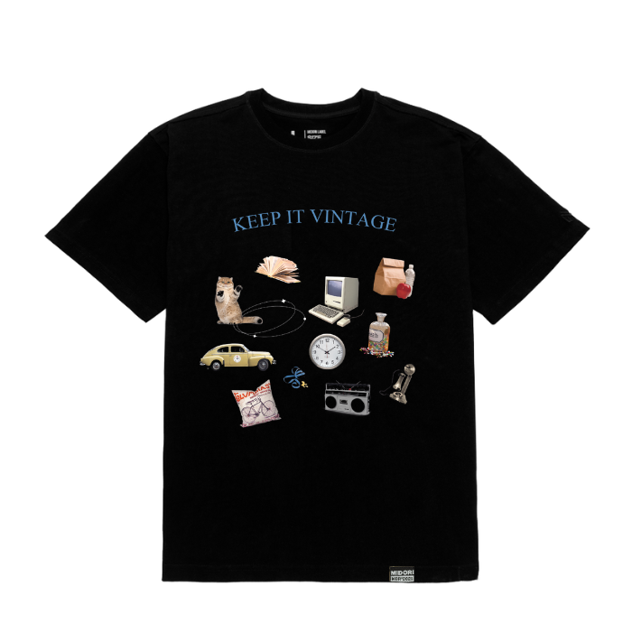 Áo thun form rộng tay lỡ unisex phông nam nữ CRAZY LOVE Cao Cấp Chính hãng Local Brand Midori M Studio