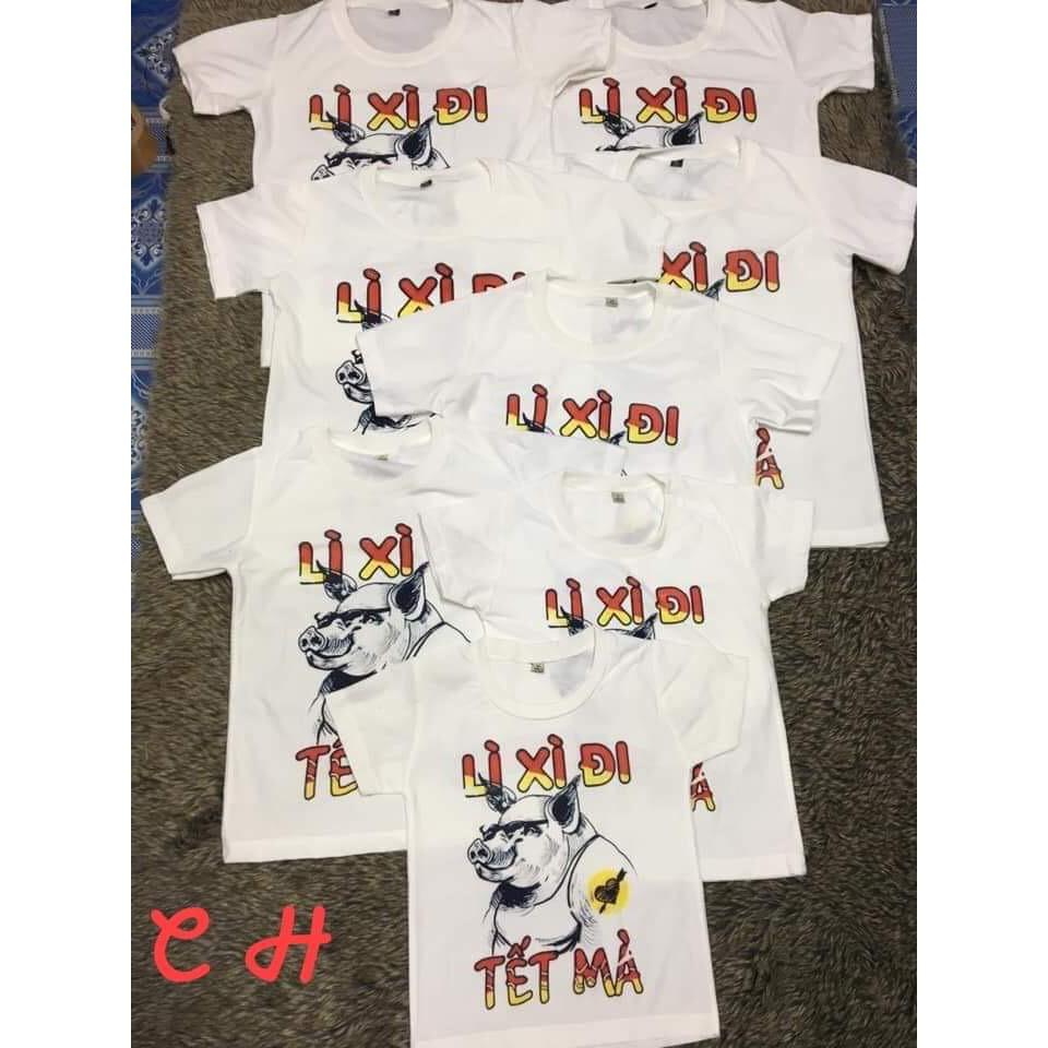 Áo thun cộc tay lì xì tết CHU2912