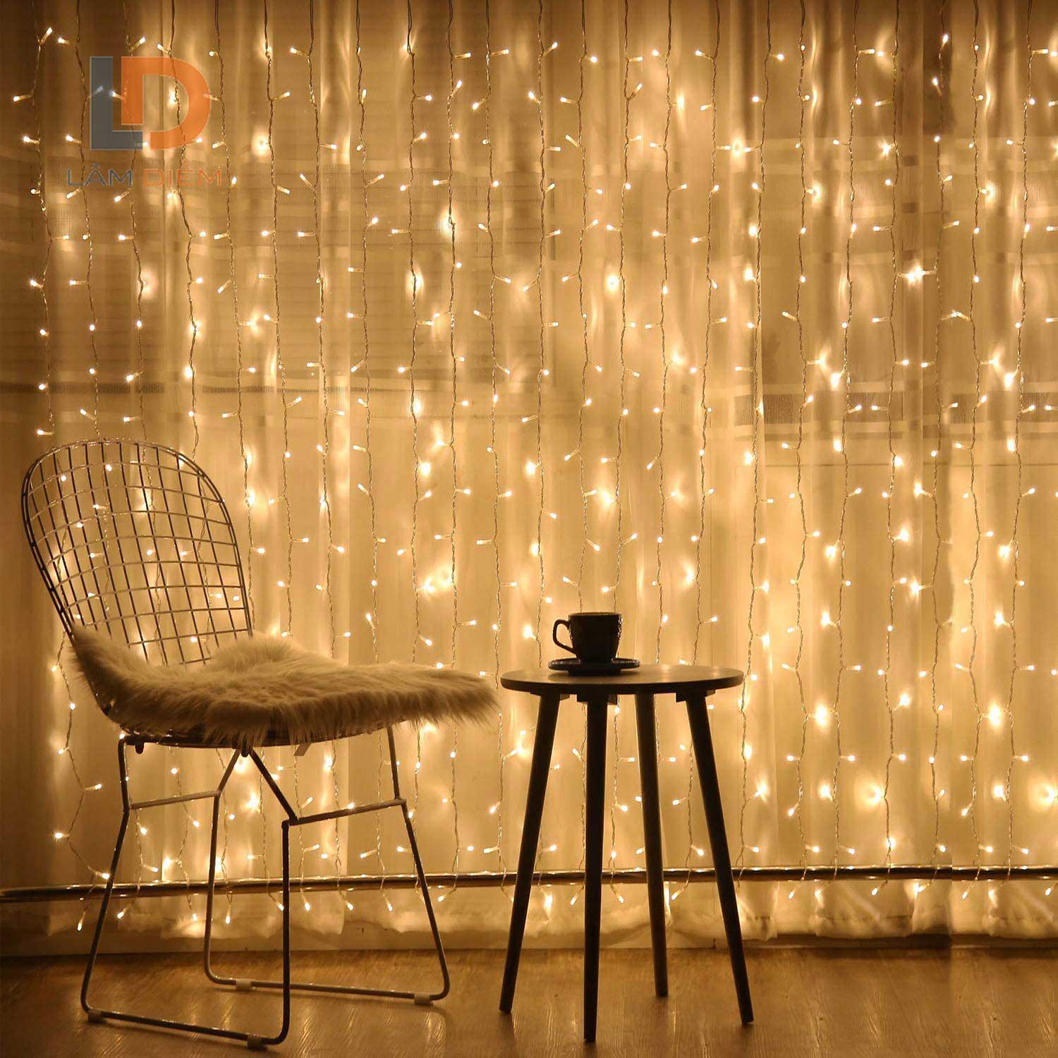 Đèn led dây chớp dạng màn 3m x 3m 300 bóng led