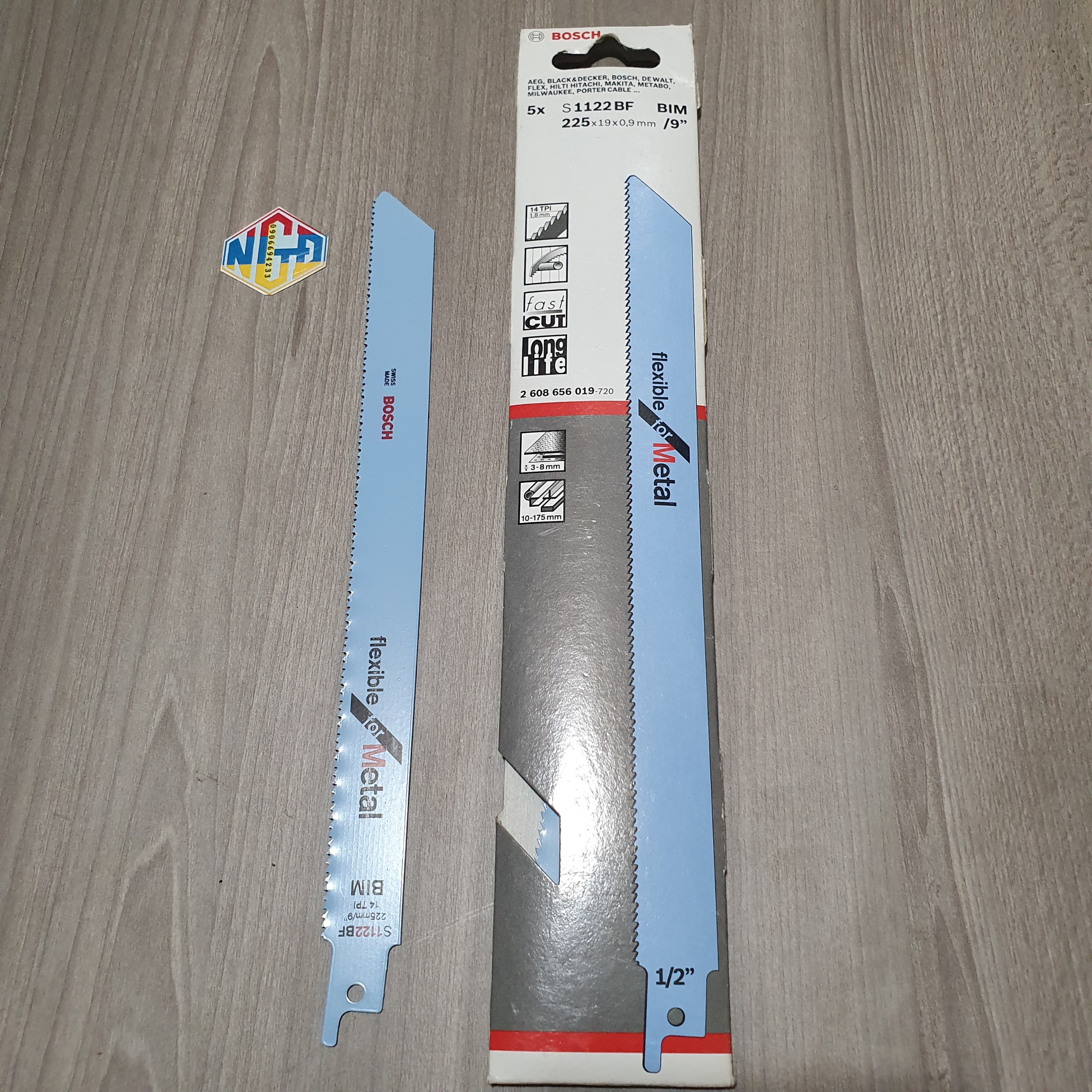 Lưỡi cưa kiếm sắt s1122bf bosch 2608656019