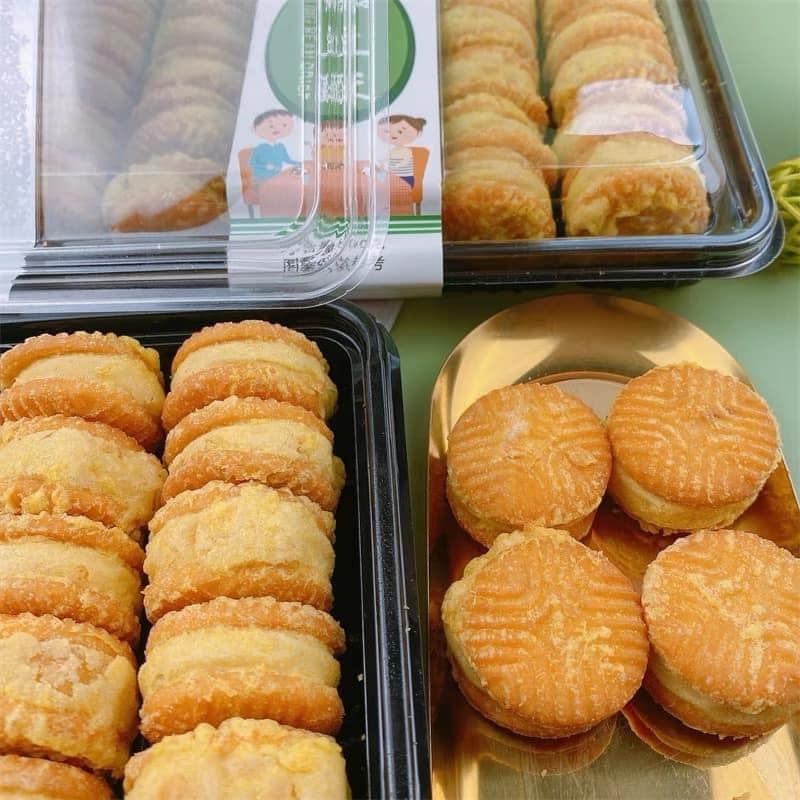 BÁNH HẠT DẺ MẬT ONG ĐẬU XANH KHAY 500G