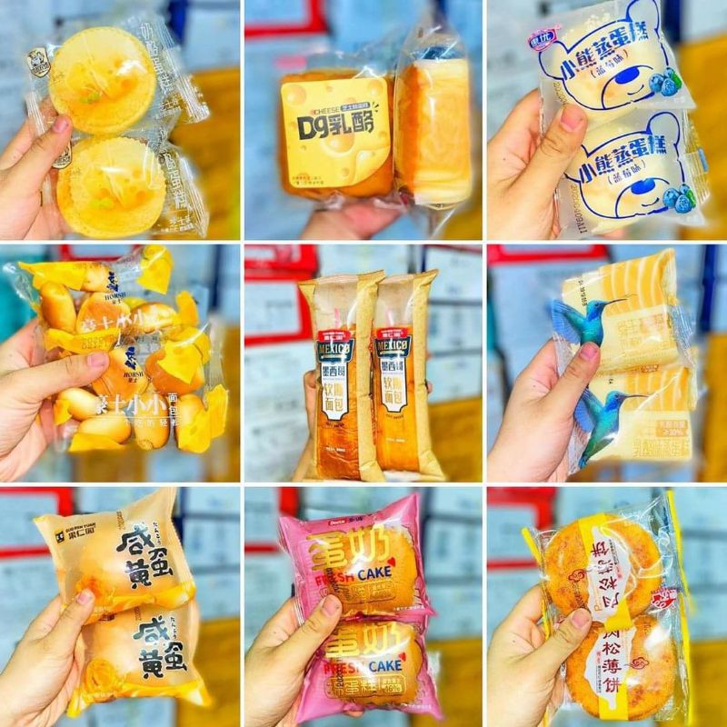 [Combo 1kg] Bánh Mix Đài Loan