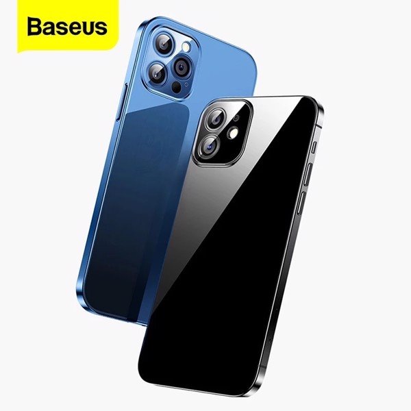 [HCM]Ốp lưng trong suốt Baseus Simple Case dùng cho iPhone 12 mini / iPhone 12 / iPhone 12 Pro / iPhone 12 Promax (Ultra Slim High Transparent Soft TPU Silicone)