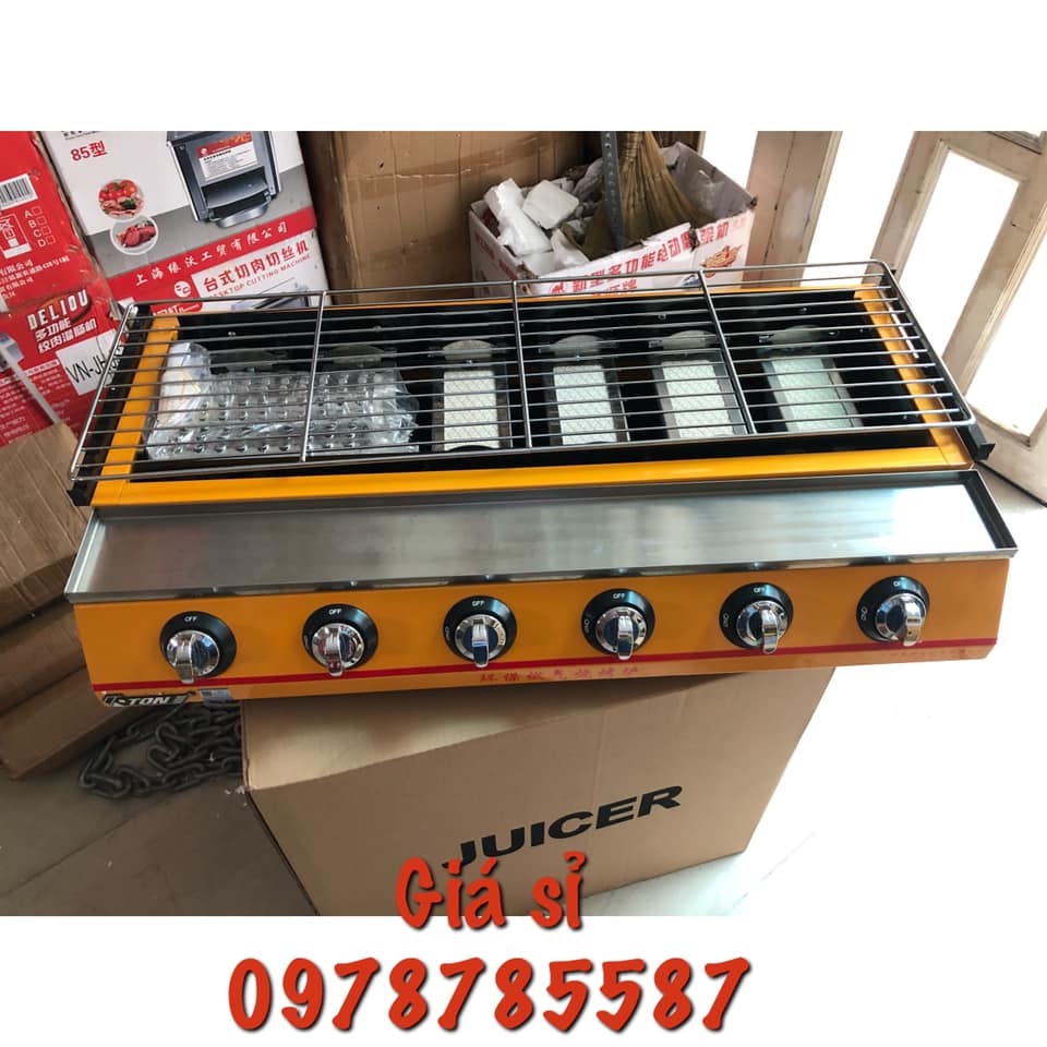 Bếp nướng ga 4 trục ET-K222