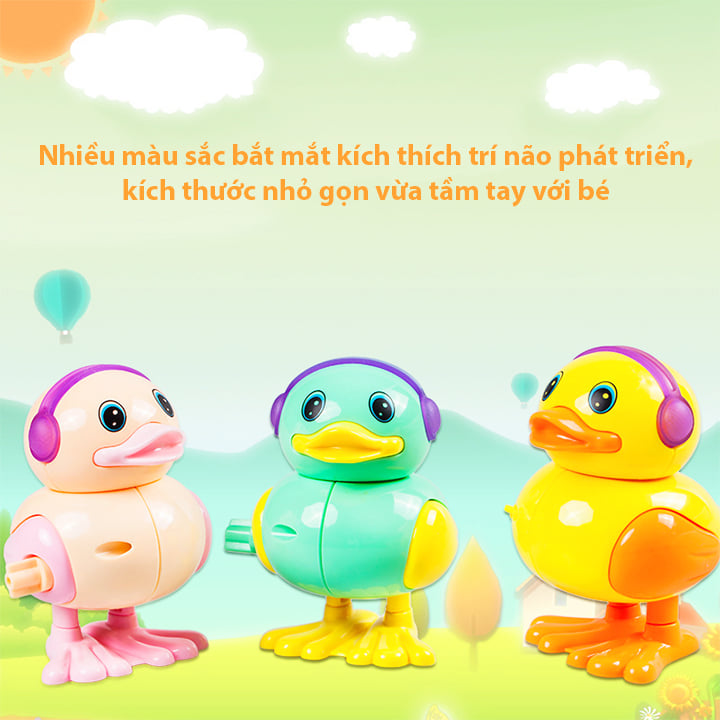 Đồ Chơi  vặn cót hình thú – Con Thú Chạy Cót Dễ Thương Cho Bé