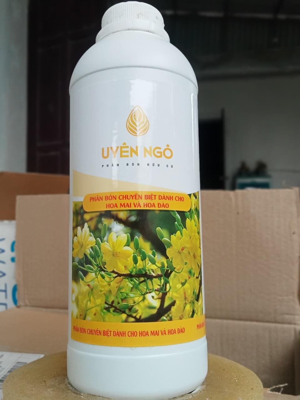 Phân bón chuyên biệt cho hoa mai và hoa đào