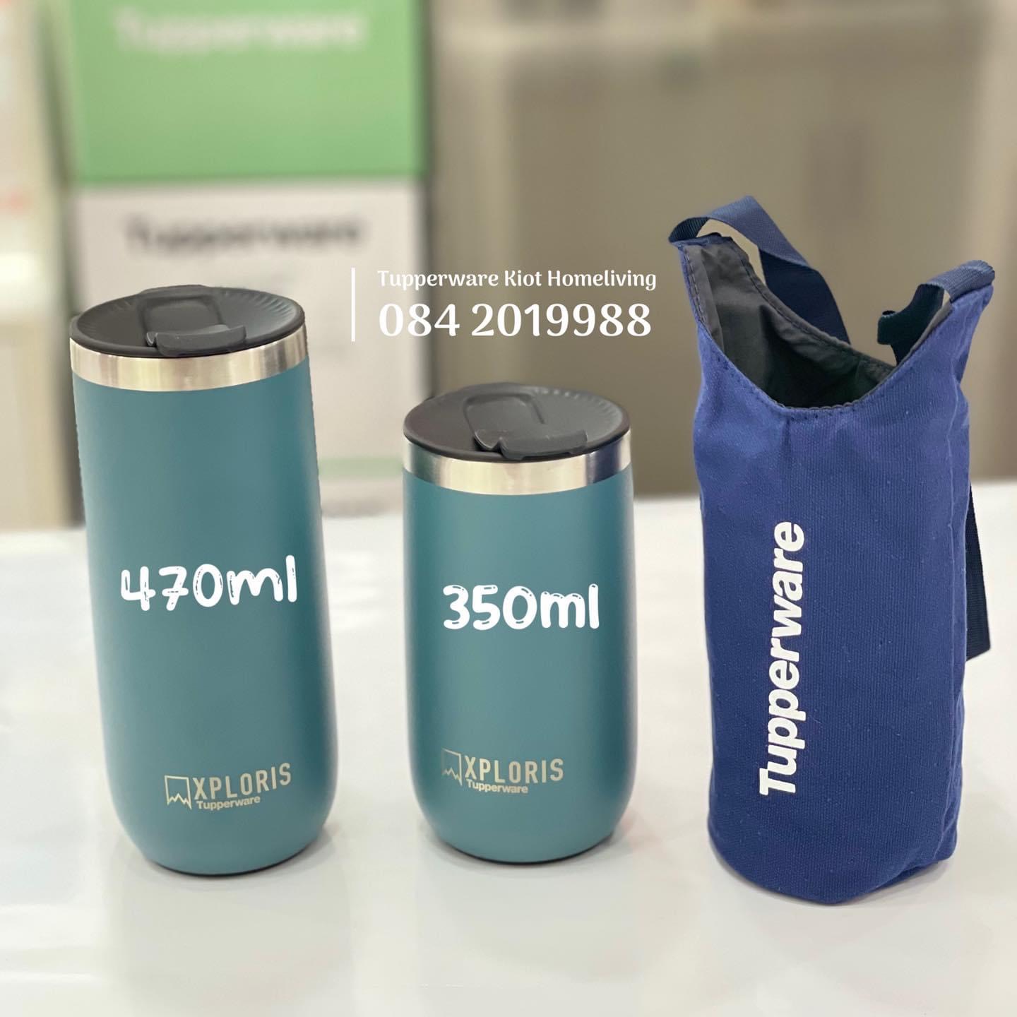 Ly giữ nhiệt Tupperware Xploris 230ml/ 350ml/475ml - Tupperware Mall Chợ Lớn