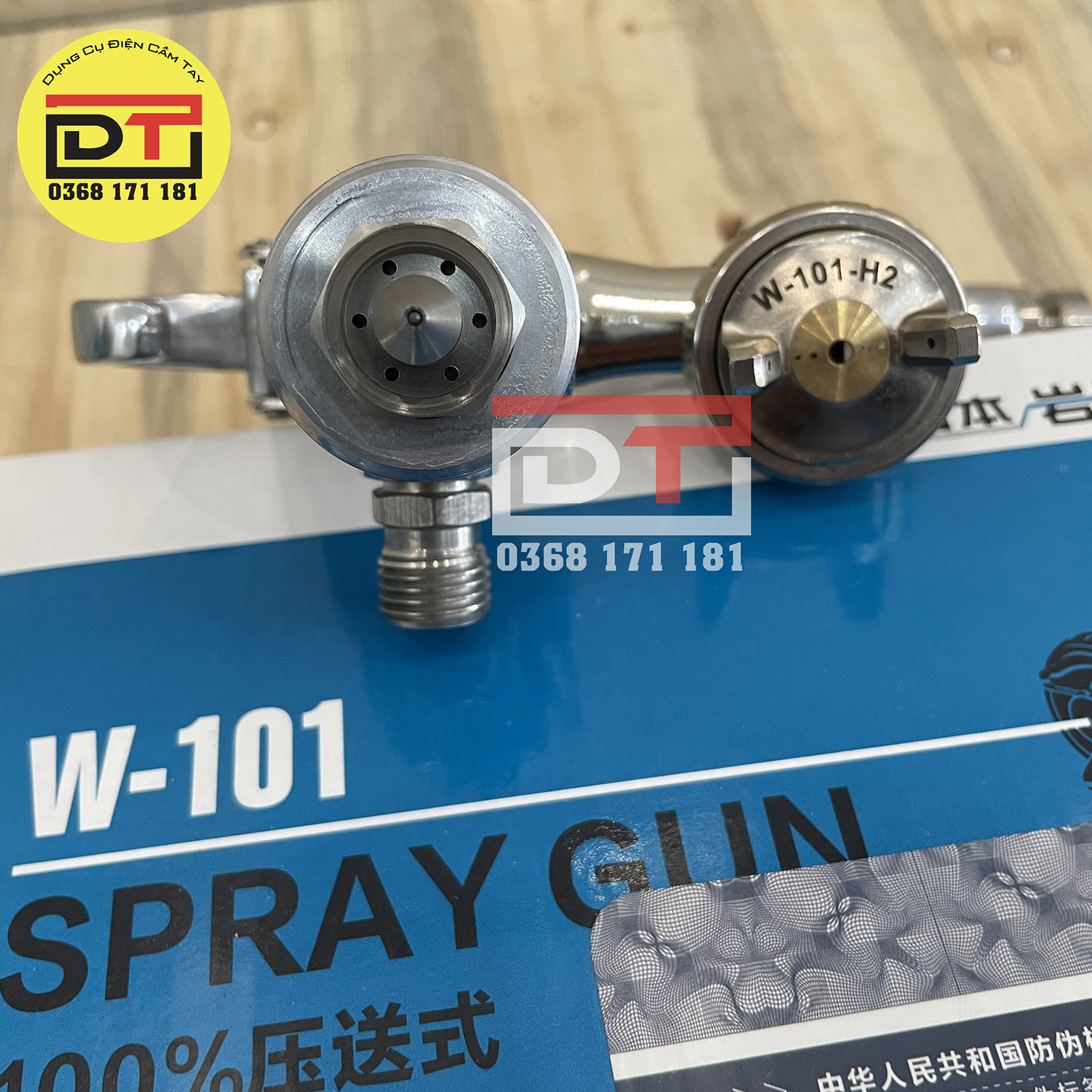 (Chính Hãng) Súng Phun Sơn W-101 iwata Cao Cấp