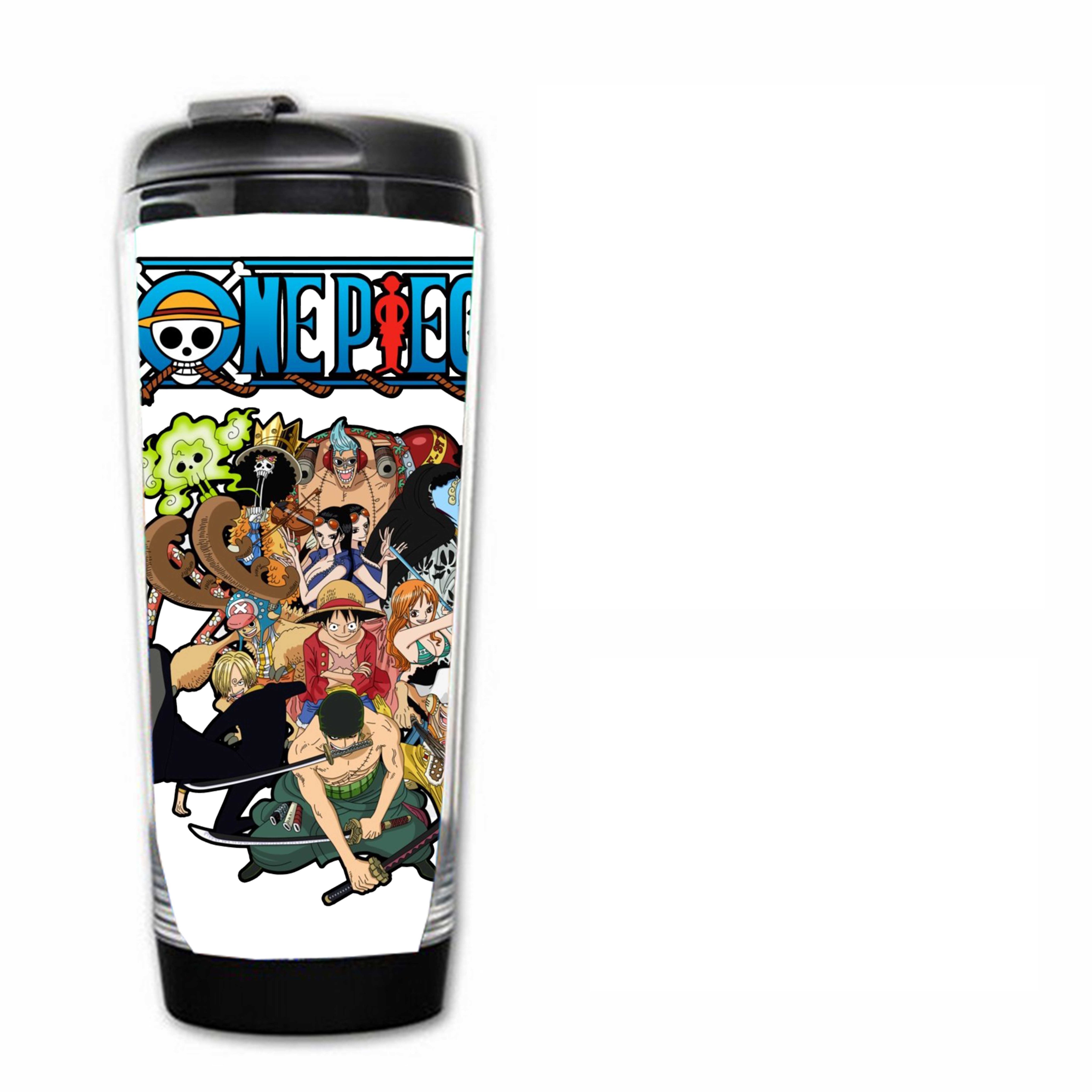 Bình nước in hình thuyền One Piece anime chibi