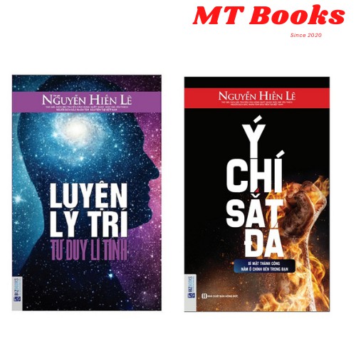 [HCM]Sách - Combo Luyện Lý Trí + Ý Chí Sắt Đá