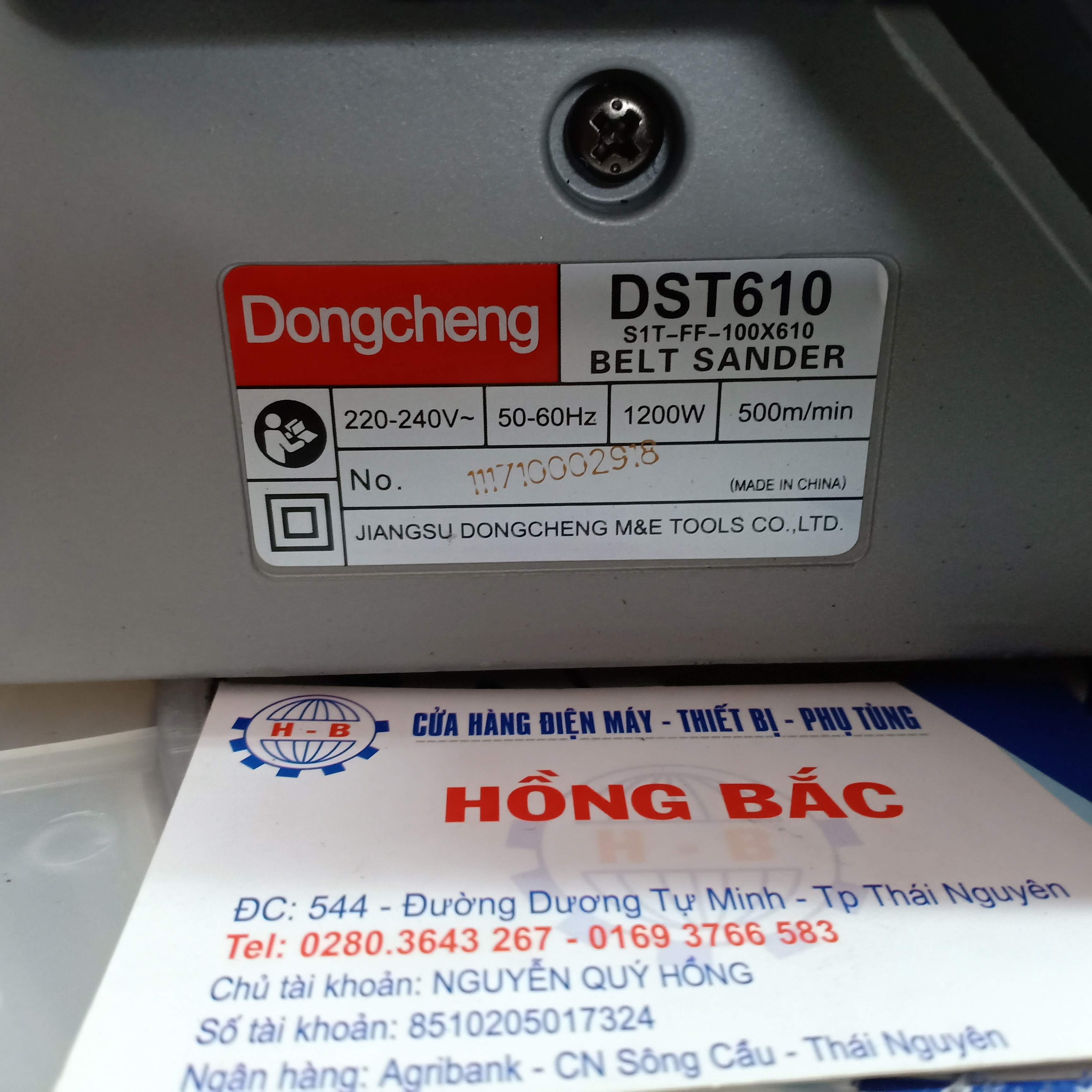 Máy đánh giấy giáp tăng Dongcheng DST610