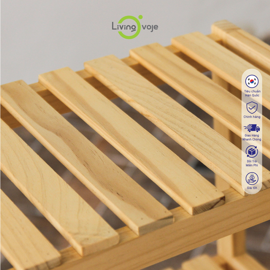 [Kệ gỗ 2 tầng / 3 tầng - Loại 500 / 500MP] Kệ gỗ để giày để đồ đa năng
