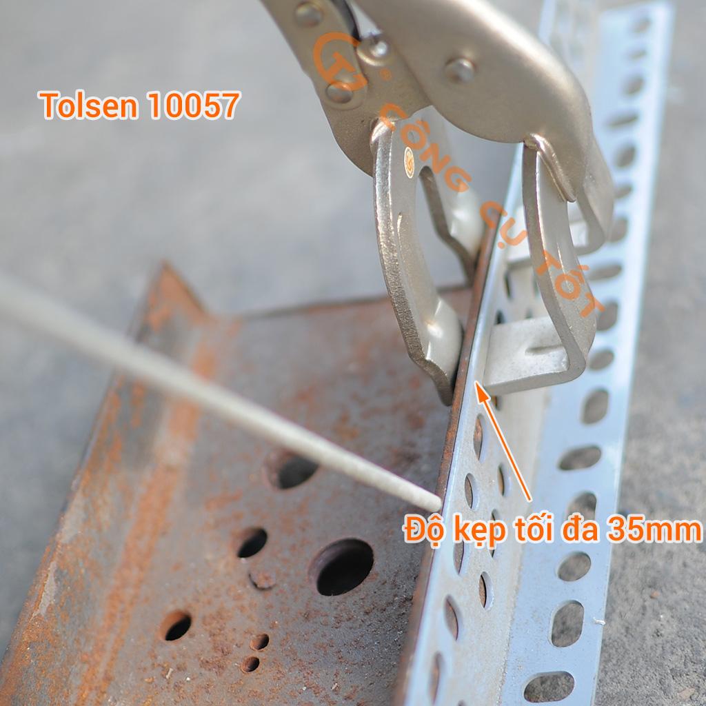 Kềm bấm kẹp thợ hàn Tolsen 10057 230mm