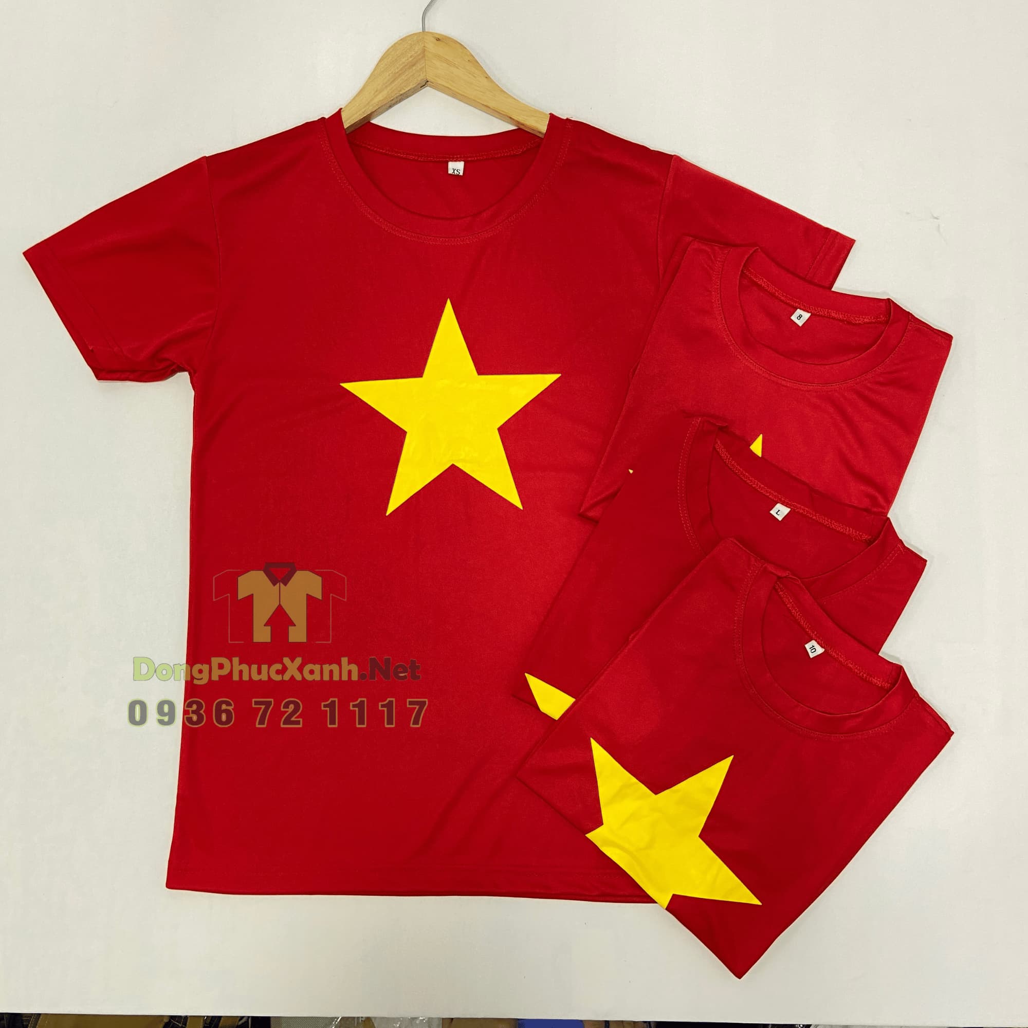 Áo Cờ Đỏ Sao Vàng Trẻ Em Chất Đẹp