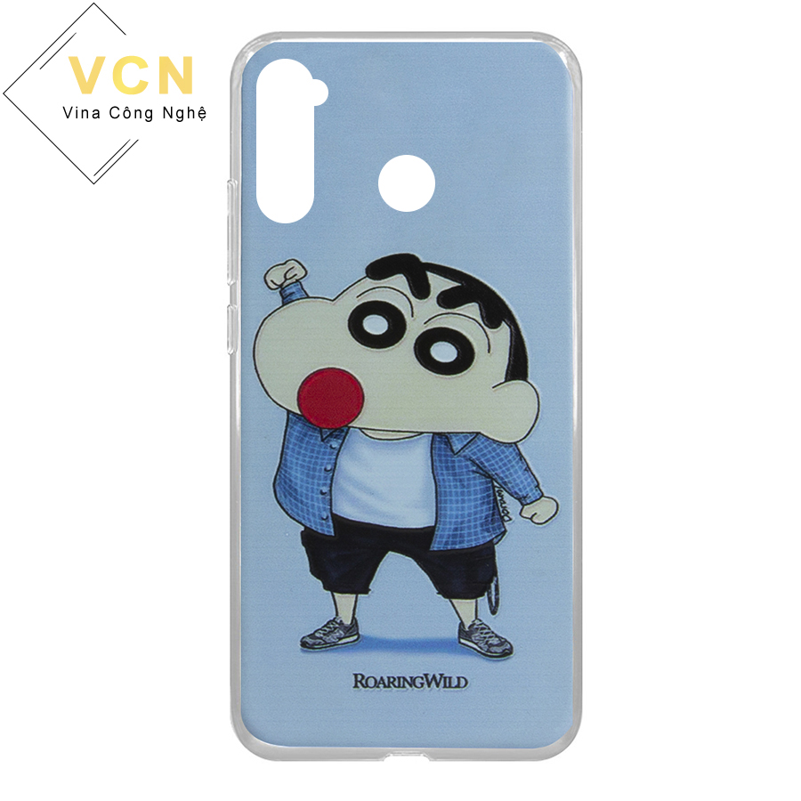 [HCM]Ốp lưng Realme các dòng Realme 5/Realme 5i/Realme 5S/Realme C3... Cậu bé Shin in silicone dẻo