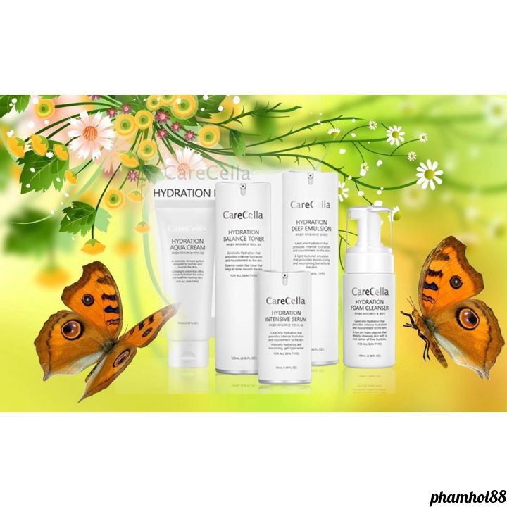 Bộ Dưỡng Da CƠ BẢN CareCella Hydration Basic Set [DATE 2025] NHẬP KHẨU HÀN QUỐC