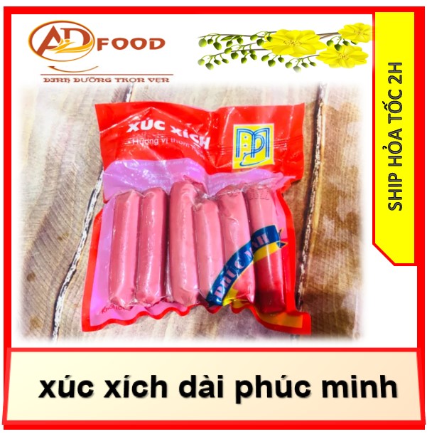 1kg xúc xích dài phúc minh thơm ngon