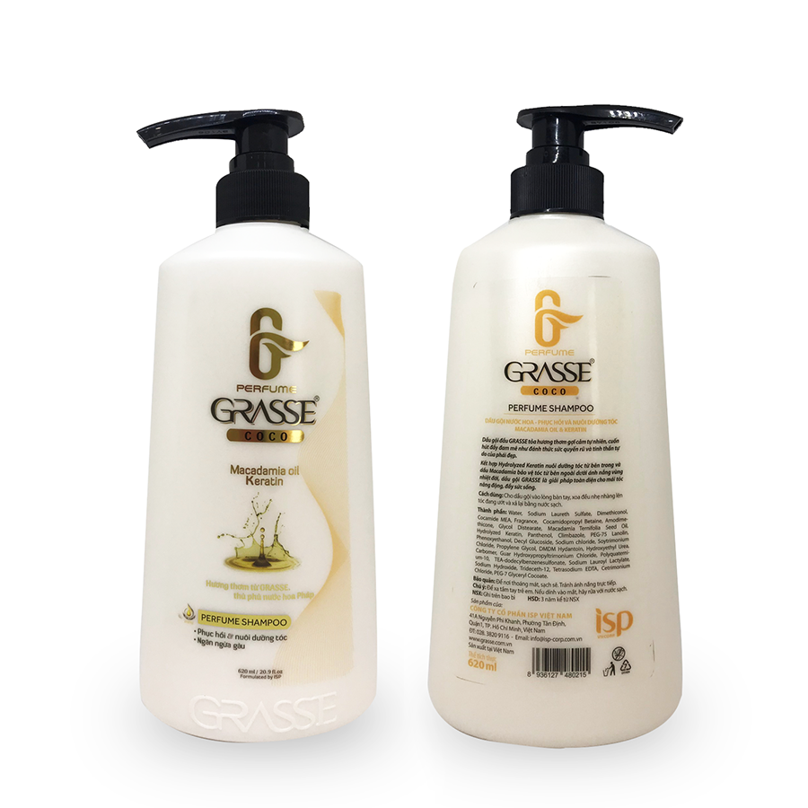 [GRASSE] Dầu Gội Nước Hoa 620ml