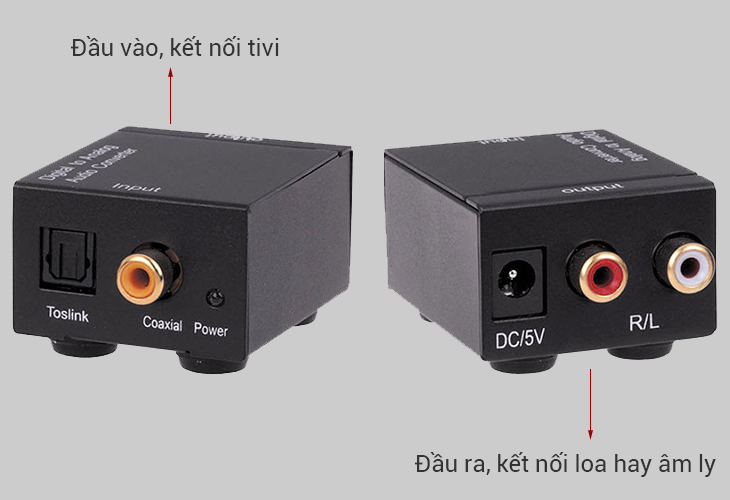 [HCM]Bộ Chuyển Optical ra AV AUDIO + Jack3.5