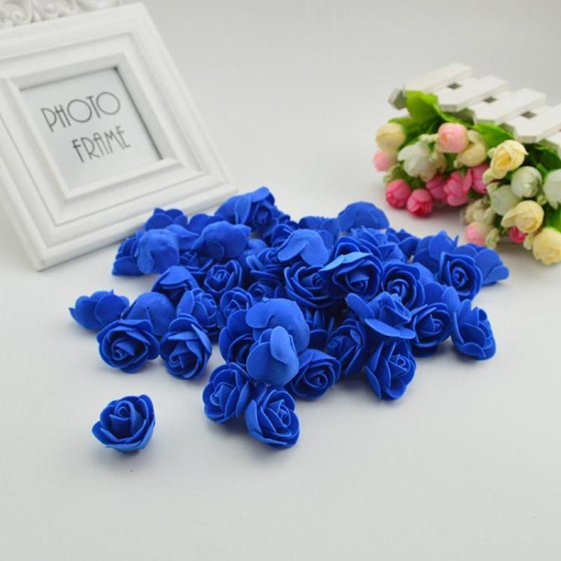 Túi 100 hoa xốp kích thước hoa 3,5cm nguyên liệu làm đồ hamade
