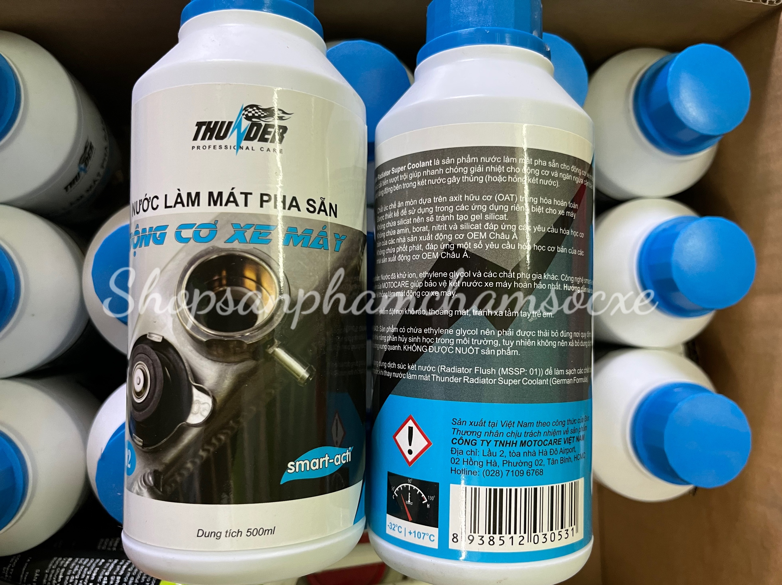 Nước làm mát thunder 500ml - Dành cho xe máy