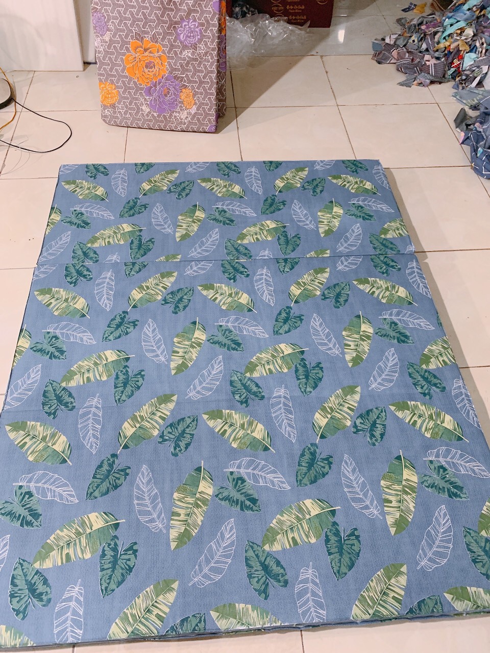 Đệm ngủ ,đệm bông ép HanViko 1m6x2m