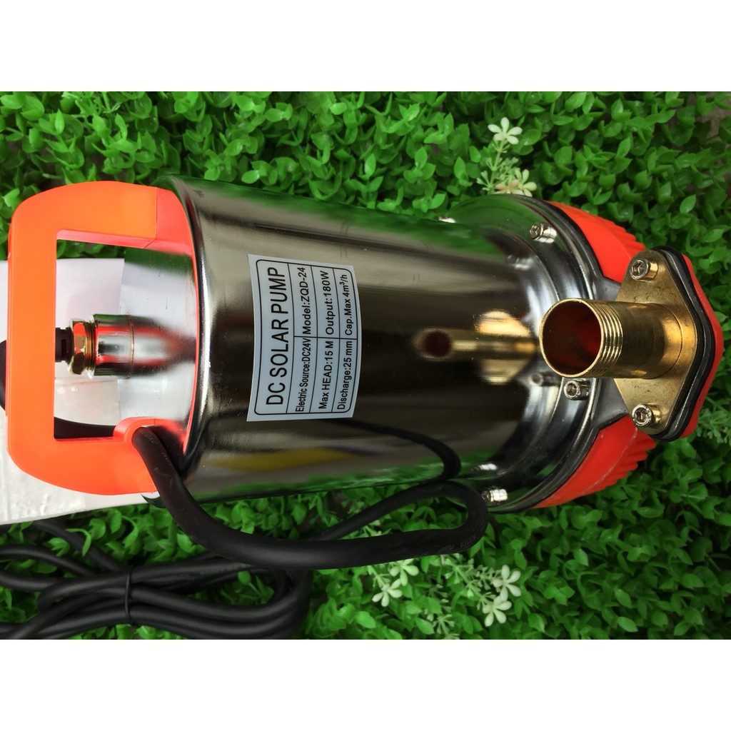 Máy bơm nước chìm lưu lượng lớn inox 12v công suất 180w - 320BC