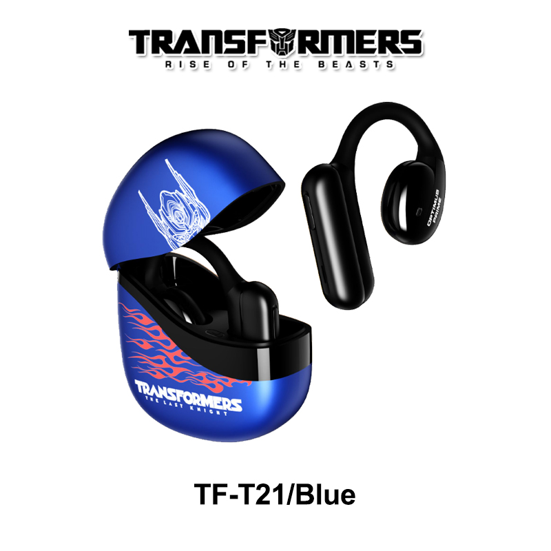 Transformers TF-T21 Wireless Bluetooth Headset Hanging ear type Not in ear Open Bluetooth 5.4 Bone conduction concept Long battery life Call noise reduction
