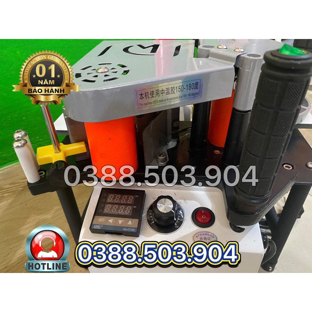 Máy dán cạnh gỗ cầm tay DW300 ( tặng keo hạt và 1 dao gọt cạnh )