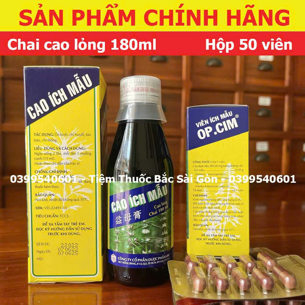 Cao Ích Mẫu OPC (Luôn có date mới)