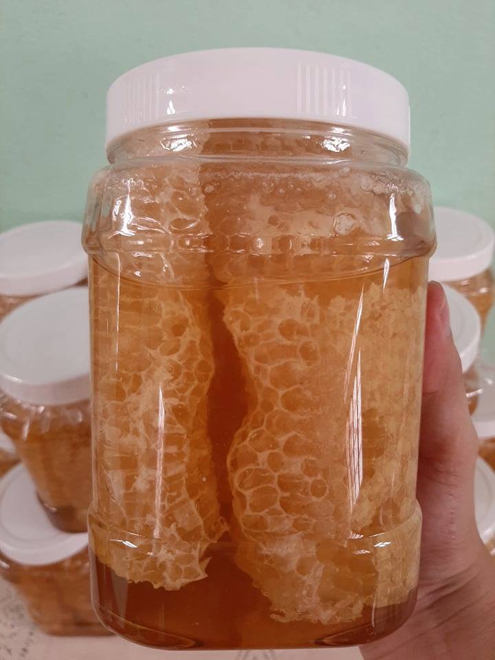 Mật ong rừng nguyên sáp 600G